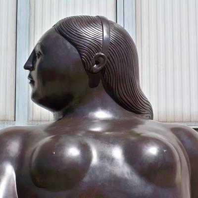 Fusione in bronzo patinata (particolare) dalla fonderia artistica Salvadori Arte a Pistoia
