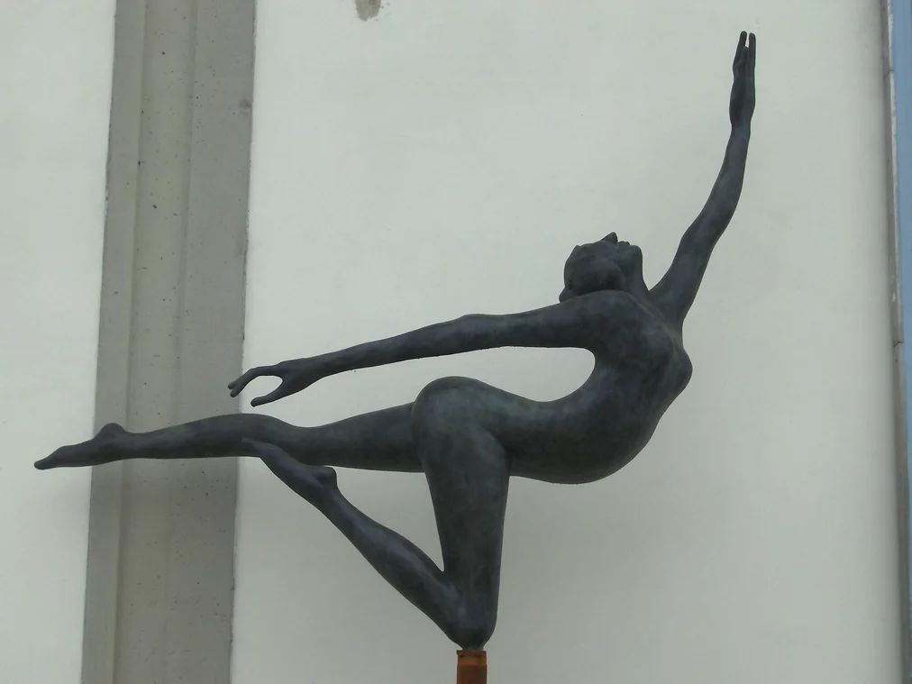 Manzi Antonio - Dancer 2 h. cm. 200, installed at Lastra a Signa (Florence province)